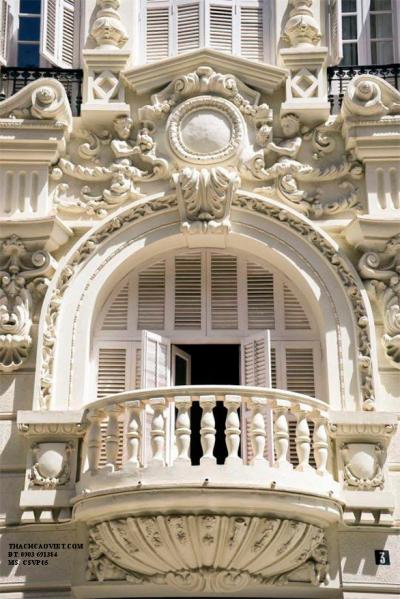 Đắp Gờ Chỉ Hoa Văn - Phù Điêu