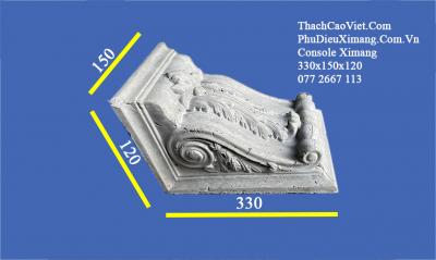 Console Xi-mang 33x15x12cm