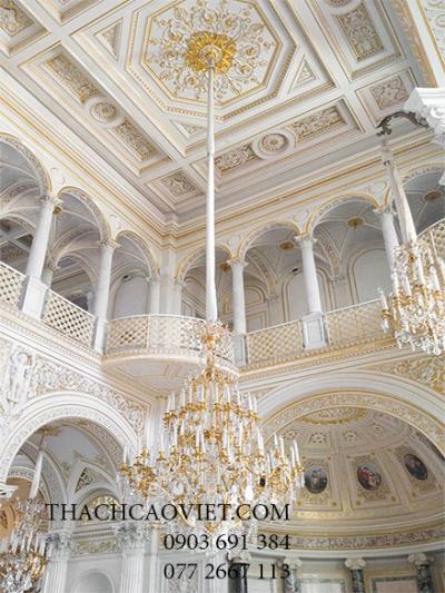 Thi Công Nhà Thờ - Sảnh Tân Cổ Điển