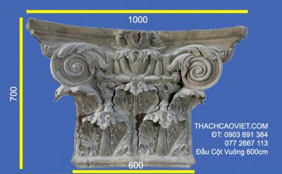 Đầu Côt Cổ Điển Vuông 600 cm