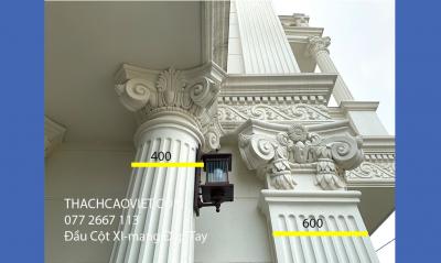 Đầu Cột Xi-Măng Đắp Tay 40-60cm