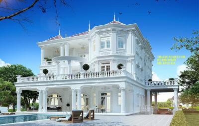 Phối Cảnh Nhà Phố - Lâu Đài Phố - Sang-Trọng