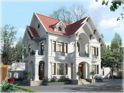 Biệt Thự Mái Thái Tân Cổ Điển