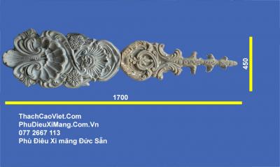 Phù Điêu Thân Cột 1700x450