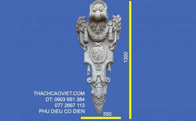 Phù Điêu Thân Cột Tân Cổ Điển