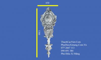 Phù Điêu Thân Cột 450x1300