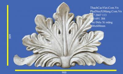 Phù Điêu Xi măng Đúc Sẵn 900x600mm