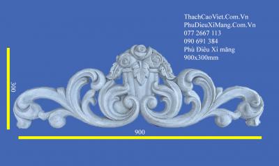 Phù Điêu Xi măng Đúc Sẵn 900x300mm