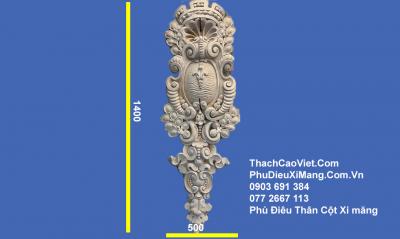 Phù Điêu Thân Cột 500x1400