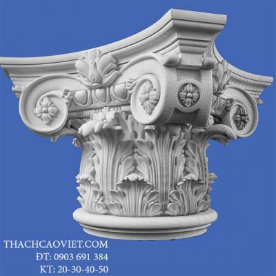 Thi Công Tạo Khuôn Đầu Cột Từ Bản Vẽ 3d