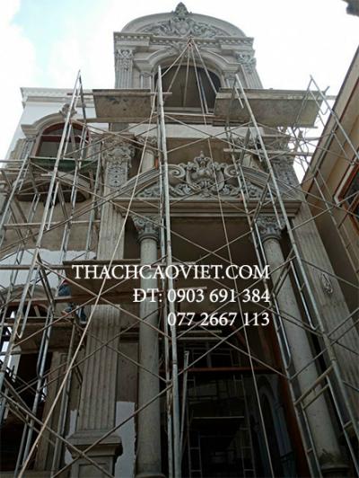 Thi Công Mặt Tiền Biệt Thự Tân Cổ Điển