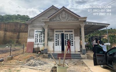 Đắp Phù Điêu Hoa Văn Tại Bảo Lộc - Lâm Đồng