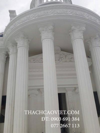 Mẫu Mặt Tiền Tân Cổ Điển Trắng