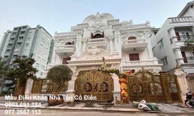 Thi Công Mặt Tiền Tân Cổ Điển