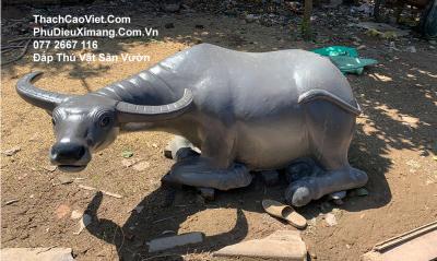 Trâu Đắp Xi Măng