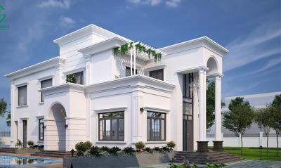 Phối Cảnh Thiết Kế Nhà Cổ Điển