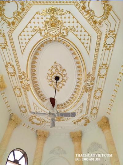 Thi Công Trần Thạch Cao Cổ Điển Tại Sài Gòn