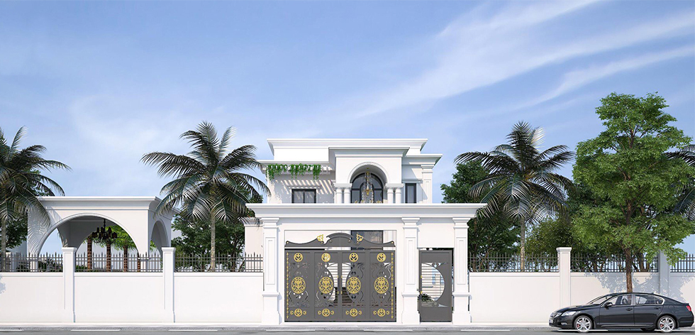 Phối Cảnh Thiết Kế Nhà Cổ Điển 2
