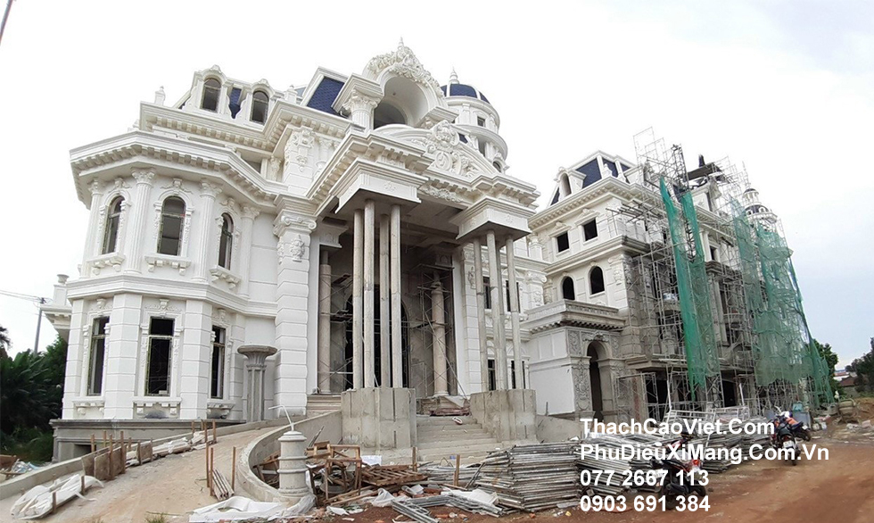 thi công biệt thự cổ điển