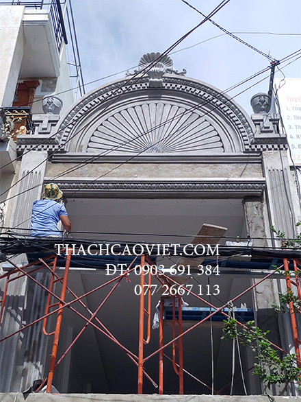 thi công nhà tân cổ điển tân bình
