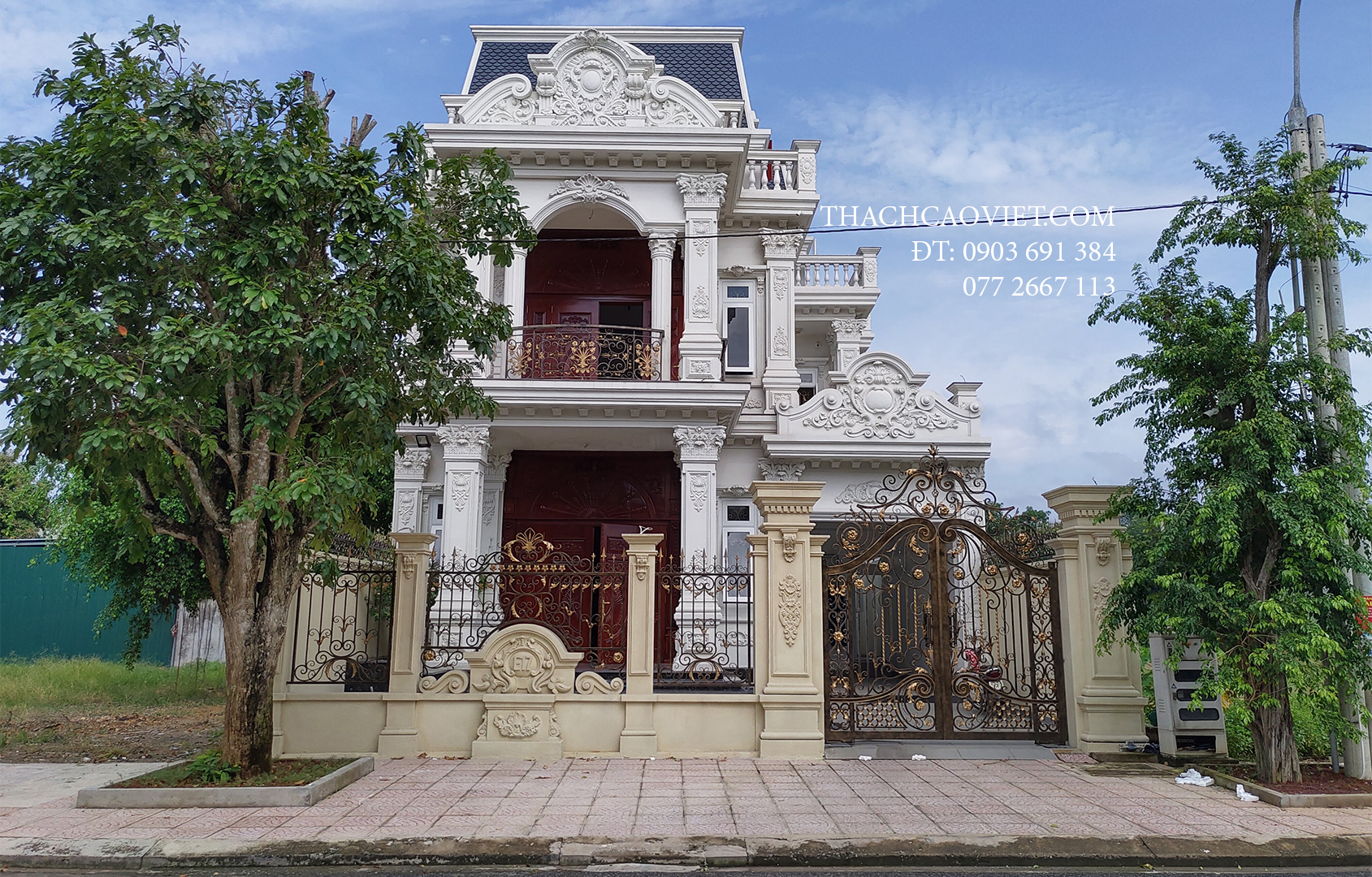 Thiết Kế Thi Công Nhà Tân Cổ Điển Tại Sài Gòn
