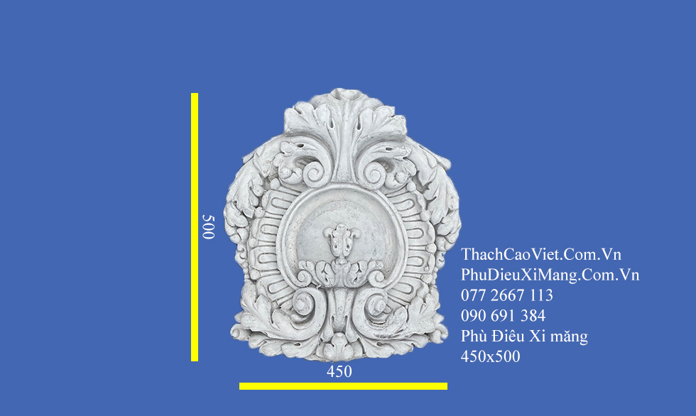 phù điêu xi măng