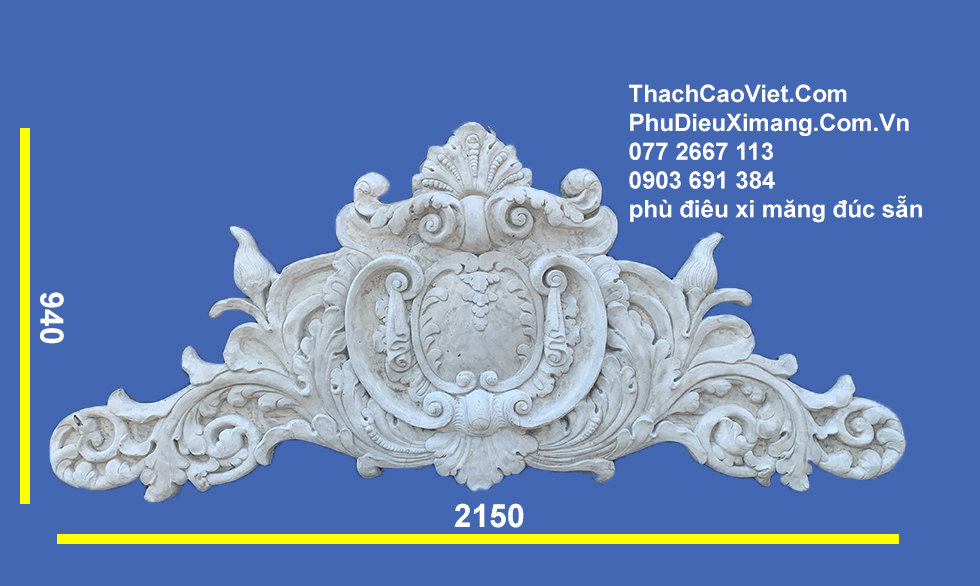 phù điêu tam giác