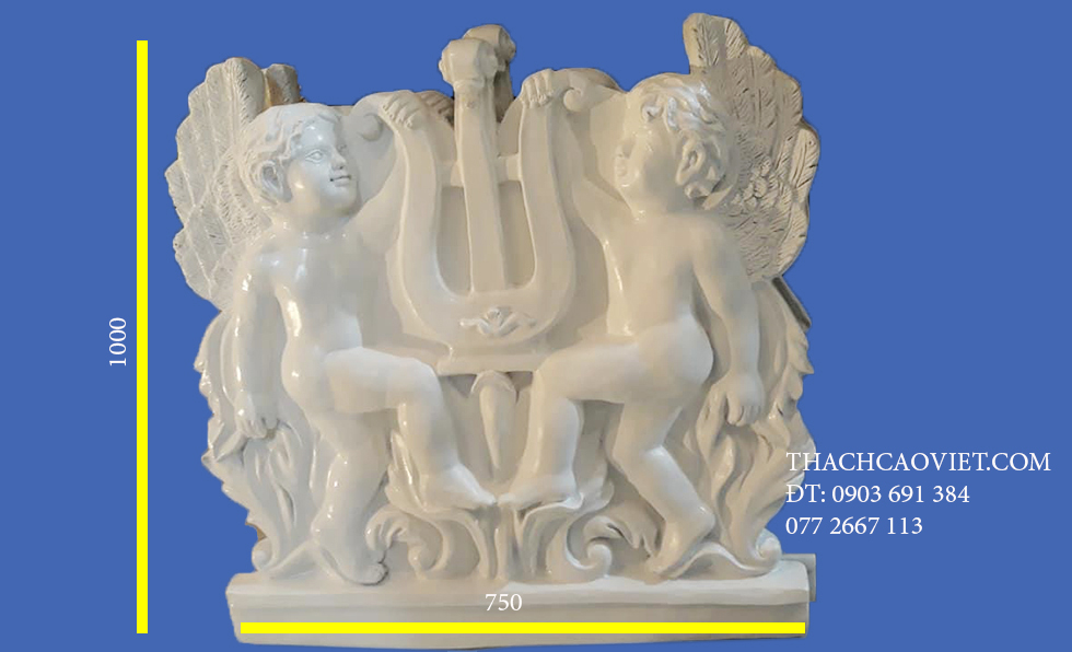 phù điêu khuôn tại xưởng