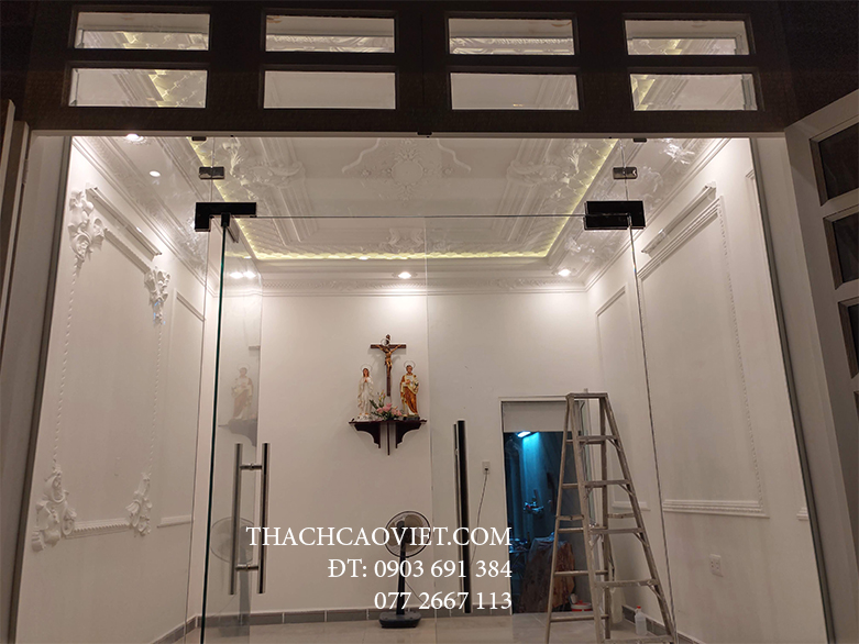 Trang Trí Trần Vách Chỉ Tân Cổ Điển
