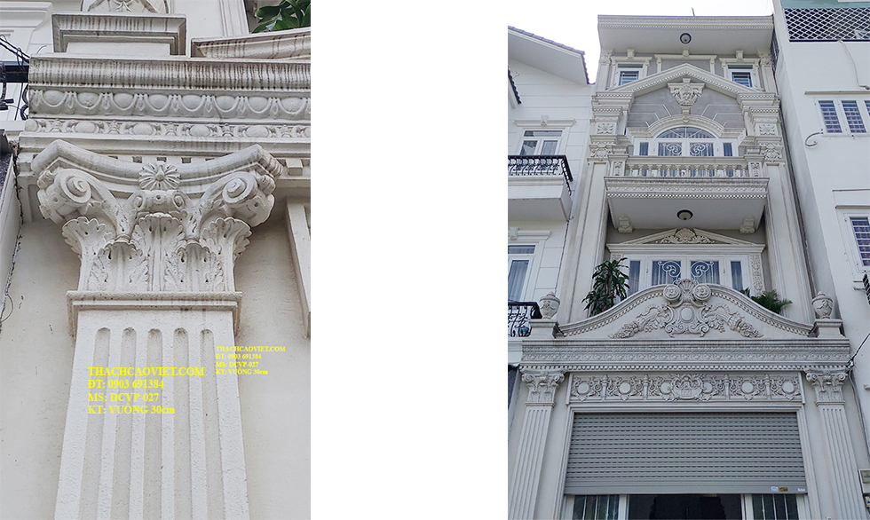 Đầu cột composite