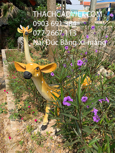Nai Hươu Đúc bằng xi măng giá xưởng landscape