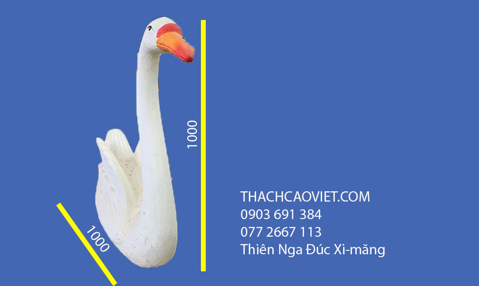 vịt đắp xi măng vườn cổ tích con vật đúc xi măng