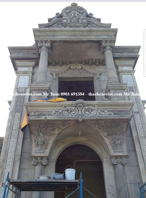 mặt tiền cổ điển đã thi công