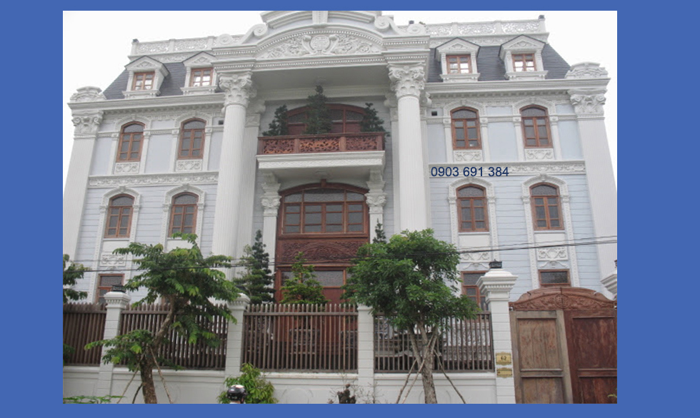 mặt tiền cổ điển quận 1
