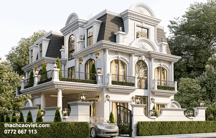 kinh nghiệm x&acirc;y biệt thự đẹp