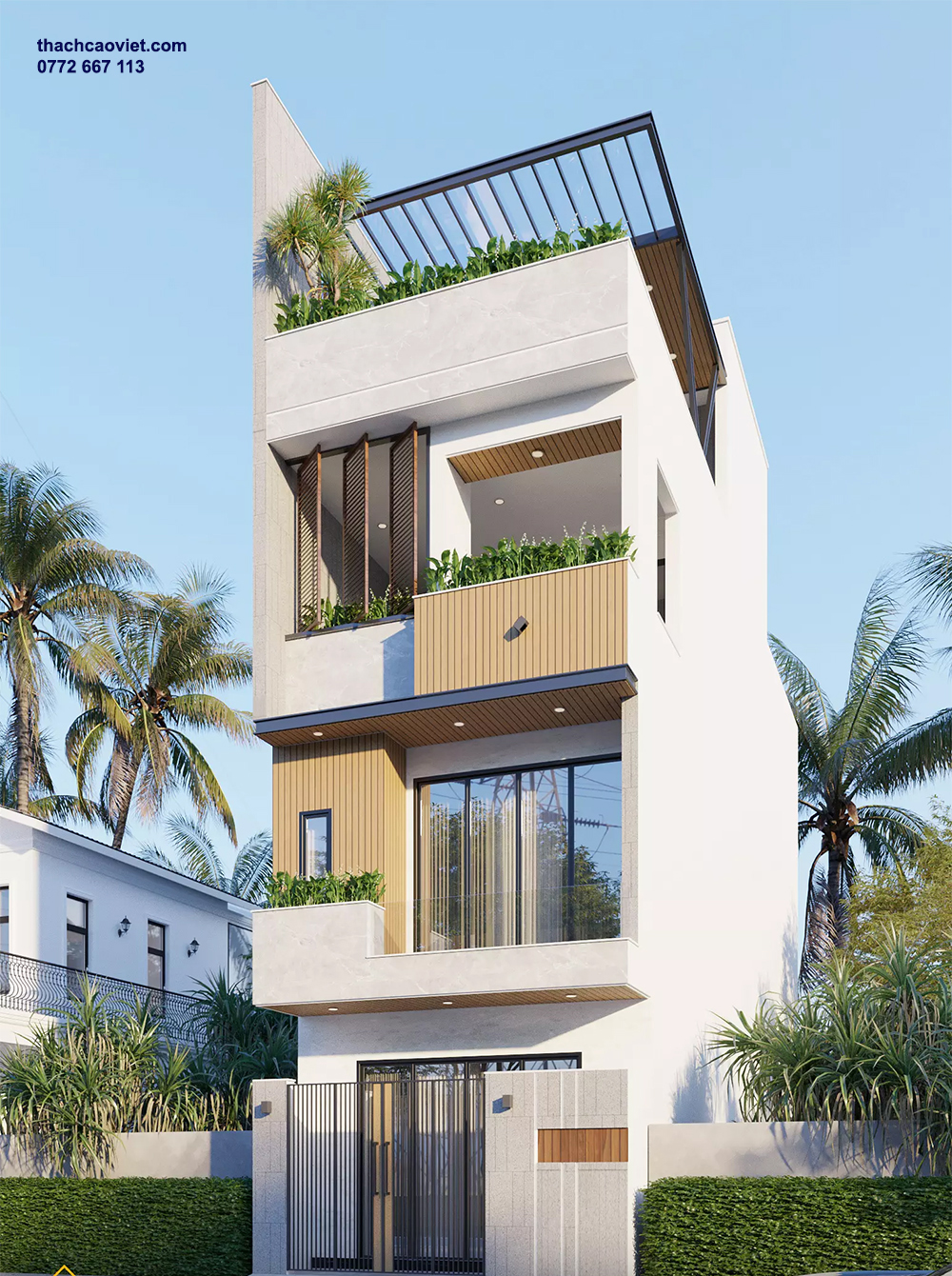 kiểu nh&agrave; hiện đại