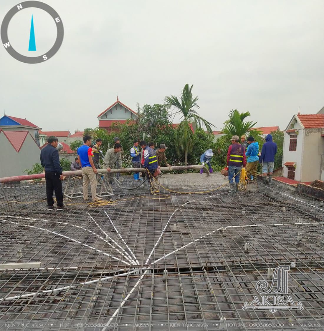 mái bằng bê tông cốt thép
