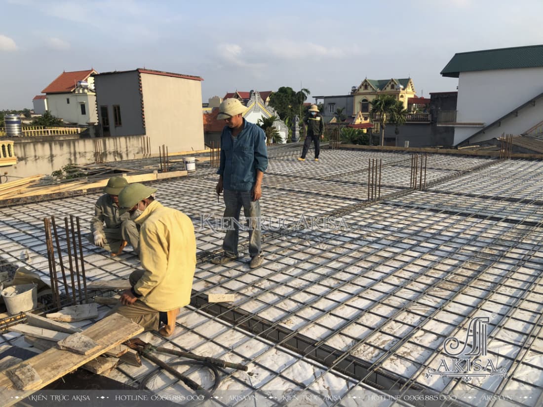 mái bằng bê tông cốt thép
