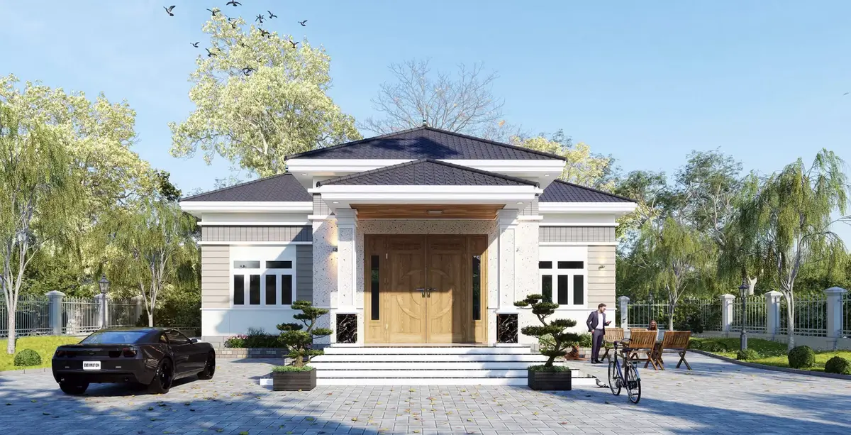 mẫu nh&agrave; m&aacute;i nhật đẹp