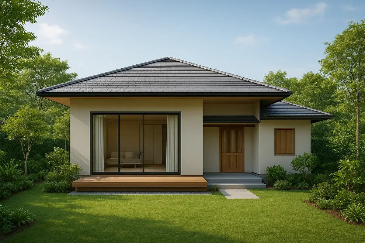 mẫu nh&agrave; m&aacute;i nhật đẹp