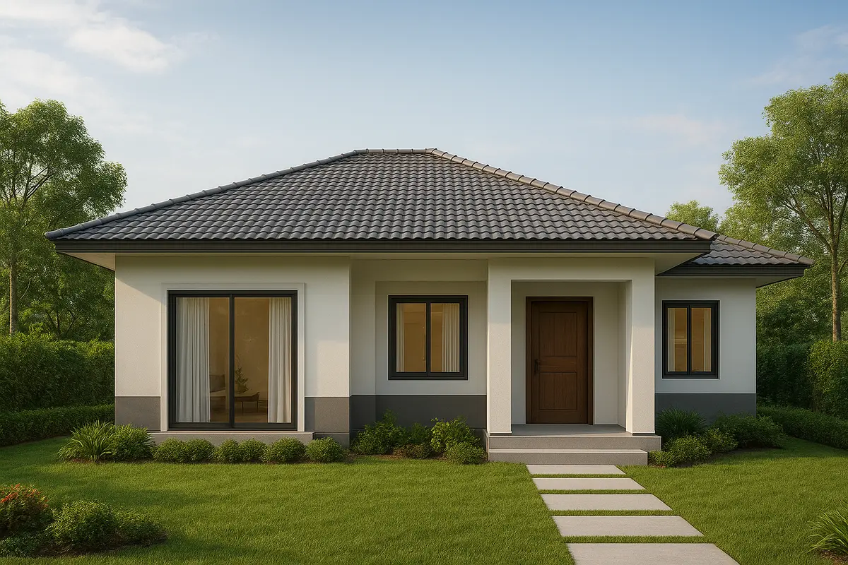 mẫu nh&agrave; m&aacute;i nhật đẹp