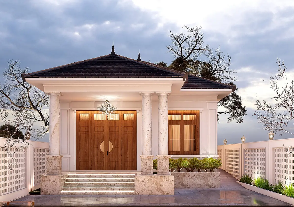 mẫu nh&agrave; m&aacute;i nhật đẹp