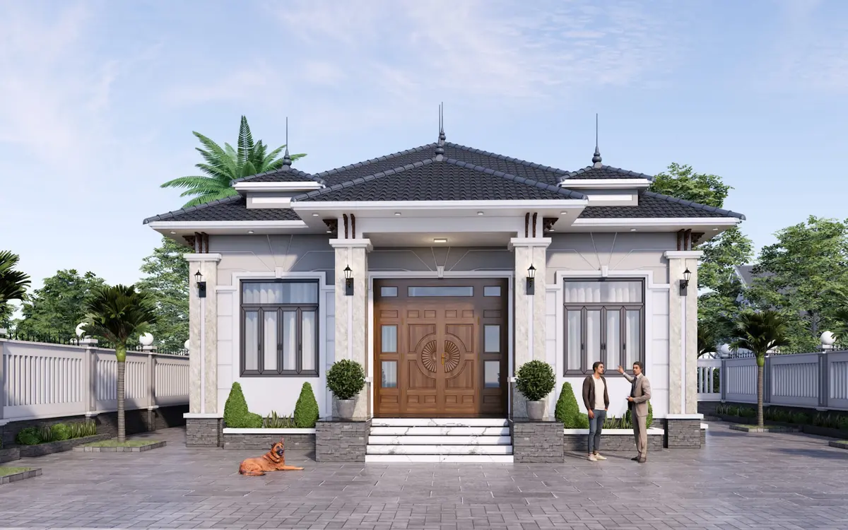 mẫu nh&agrave; m&aacute;i nhật đẹp