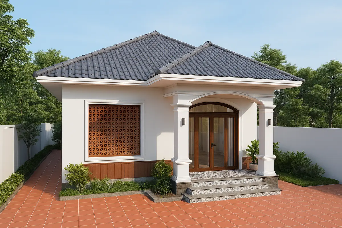 mẫu nh&agrave; m&aacute;i nhật đẹp