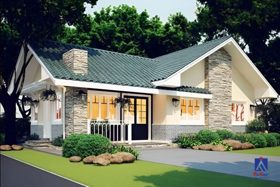 nhà mái thái lợp ngói gì