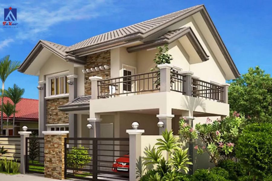 nhà mái thái lợp ngói gì
