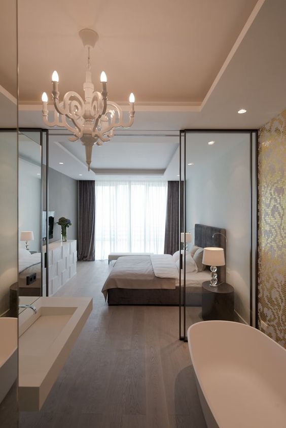 có nên xây toilet trong phòng ngủ không