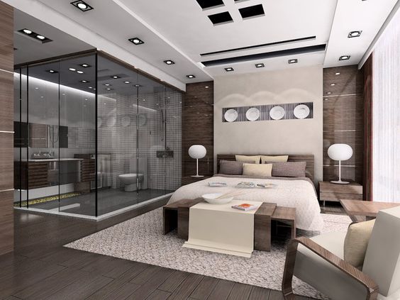 có nên xây toilet trong phòng ngủ không