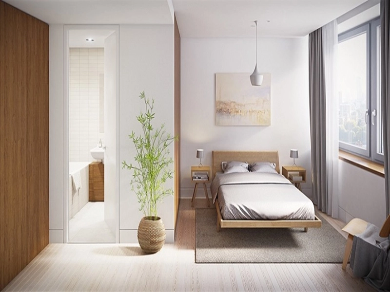 có nên xây toilet trong phòng ngủ không