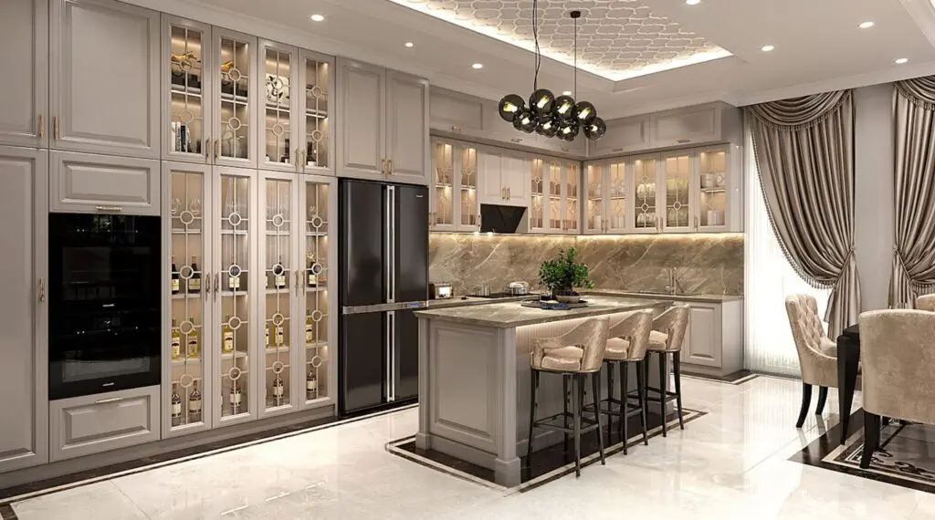 các mẫu tủ bếp đẹp được ưa chuộng nhất